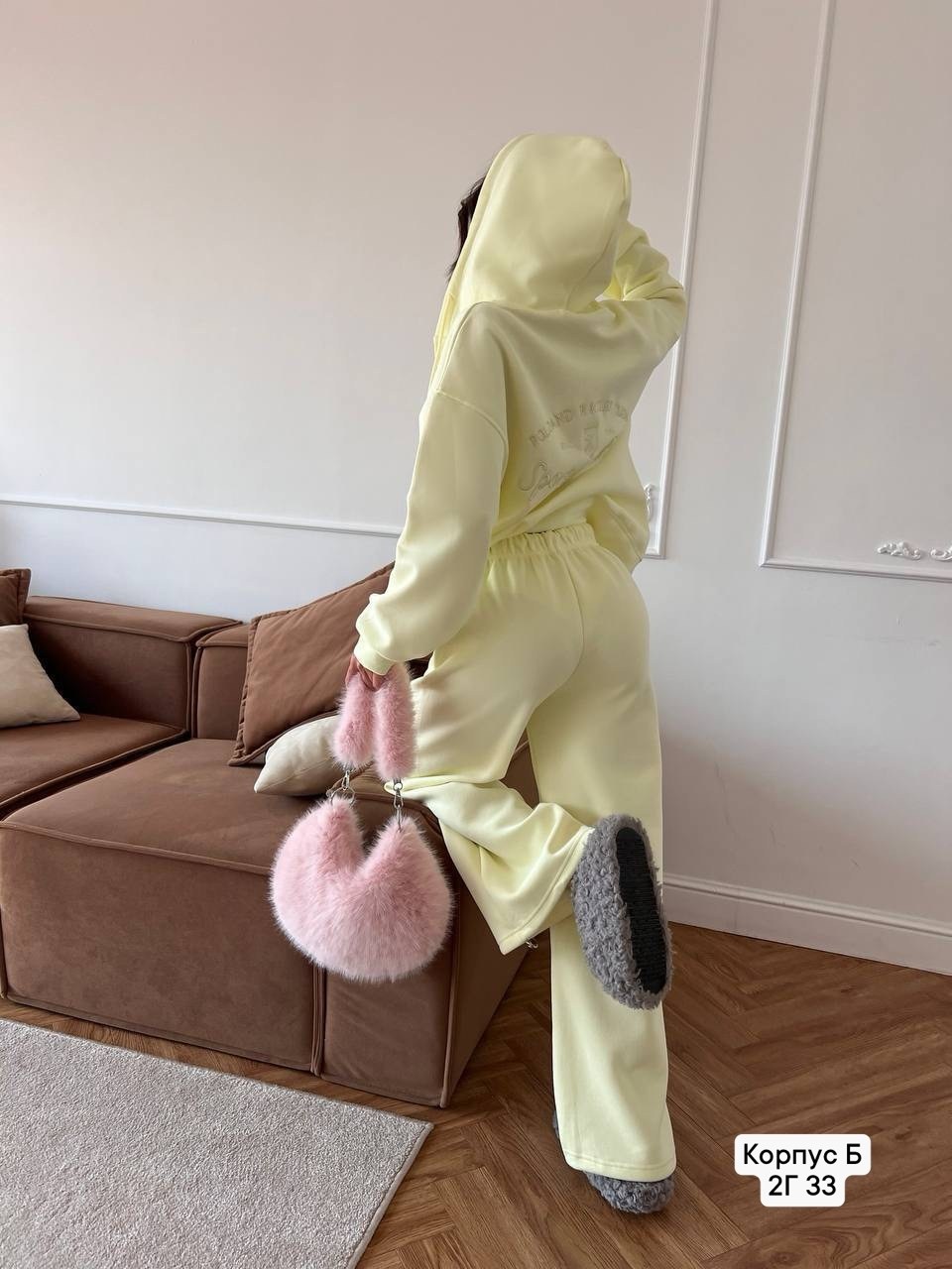 костюм спортивный женский,спортивный костюм двойка sporty&rich w suits,костюм двойка,спортивный костюм двойка sporty&rich w suits цвет желтый лимонный,спортивный костюм