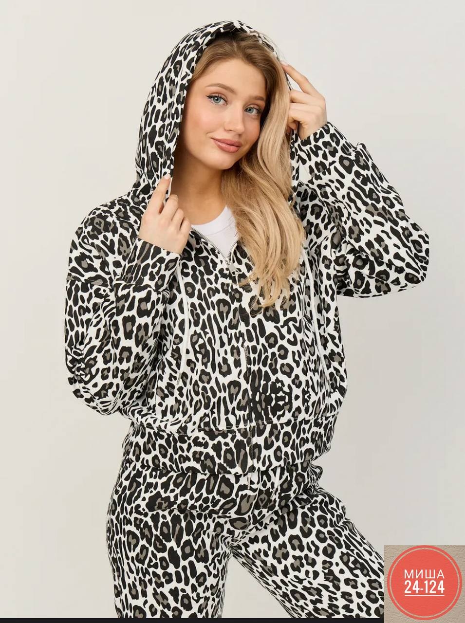 женский спортивный костюм с леопардовым принтом,леопардовый костюм,костюм на флисе,костюм двойка трикотаж,леопардовый костюм двойка