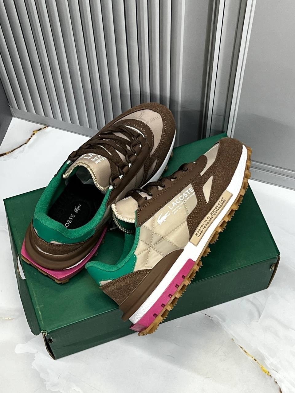 кроссовки женские lacoste elite active коричневые,кроссовки lacoste,кроссовки lacoste elite active,женские кроссовки lacoste elite active 224 2 sfa,кроссовки lacoste мужские