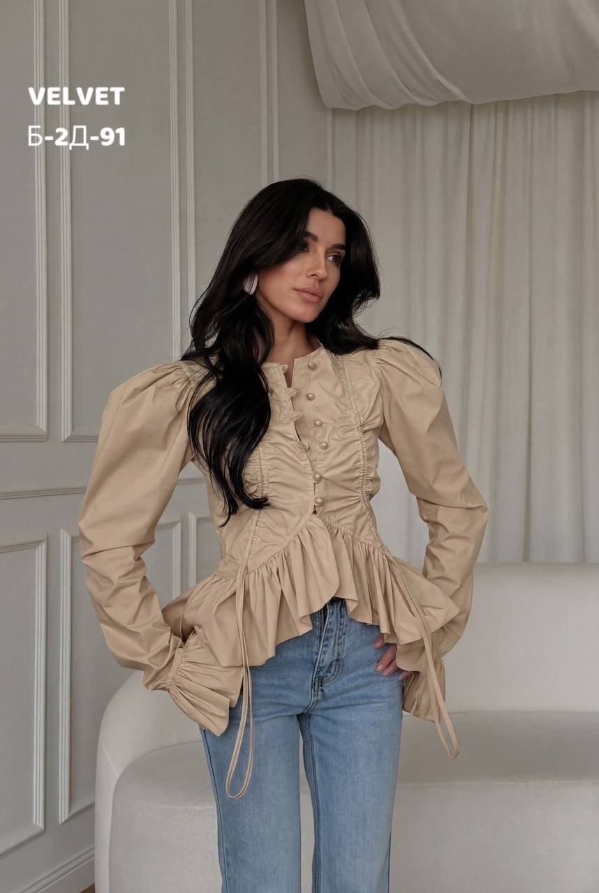 блузка с оборками,блузка модная,рубашка с рюшами,кофта женская,рубашка женская с рюшами