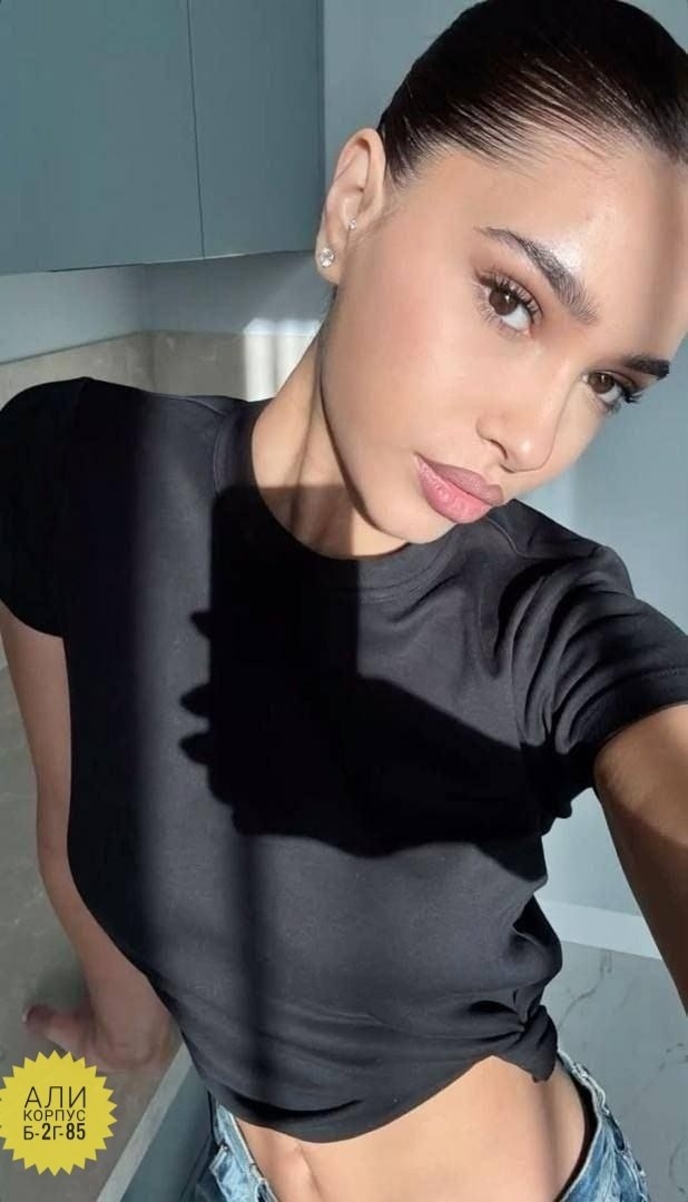 футболка базовая облегающая kris king,футболка женская,коричневая футболка,летние наряды