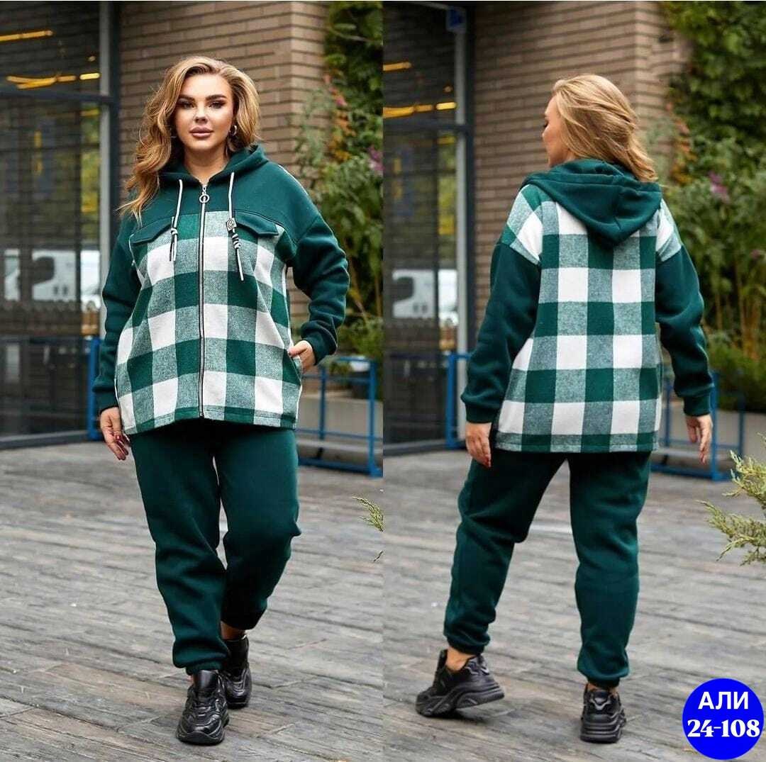 женский спортивный костюм больших размеров,костюм-двойка,женский костюм,женский костюм на флисе,костюм женский тройка