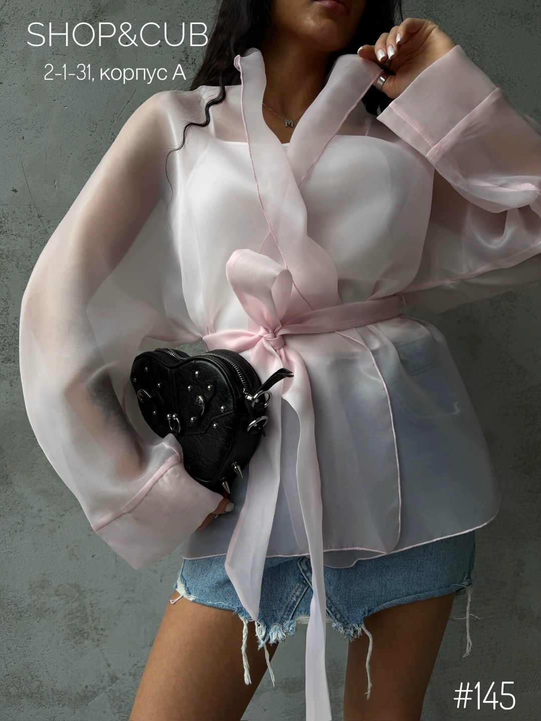 блуза кимоно нарядная прозрачная merytik,нарядные блузки из органзы,женские блузки,блузка из органзы с бантом,блуза из органзы