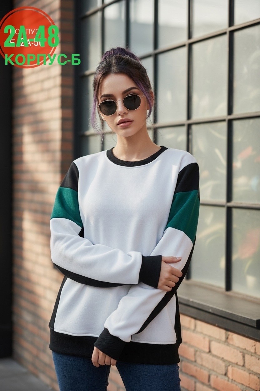 свитшот женская,кофта женская (изумруд),lovetex рената кофта женская (изумруд),женская кофта,модные свитшоты