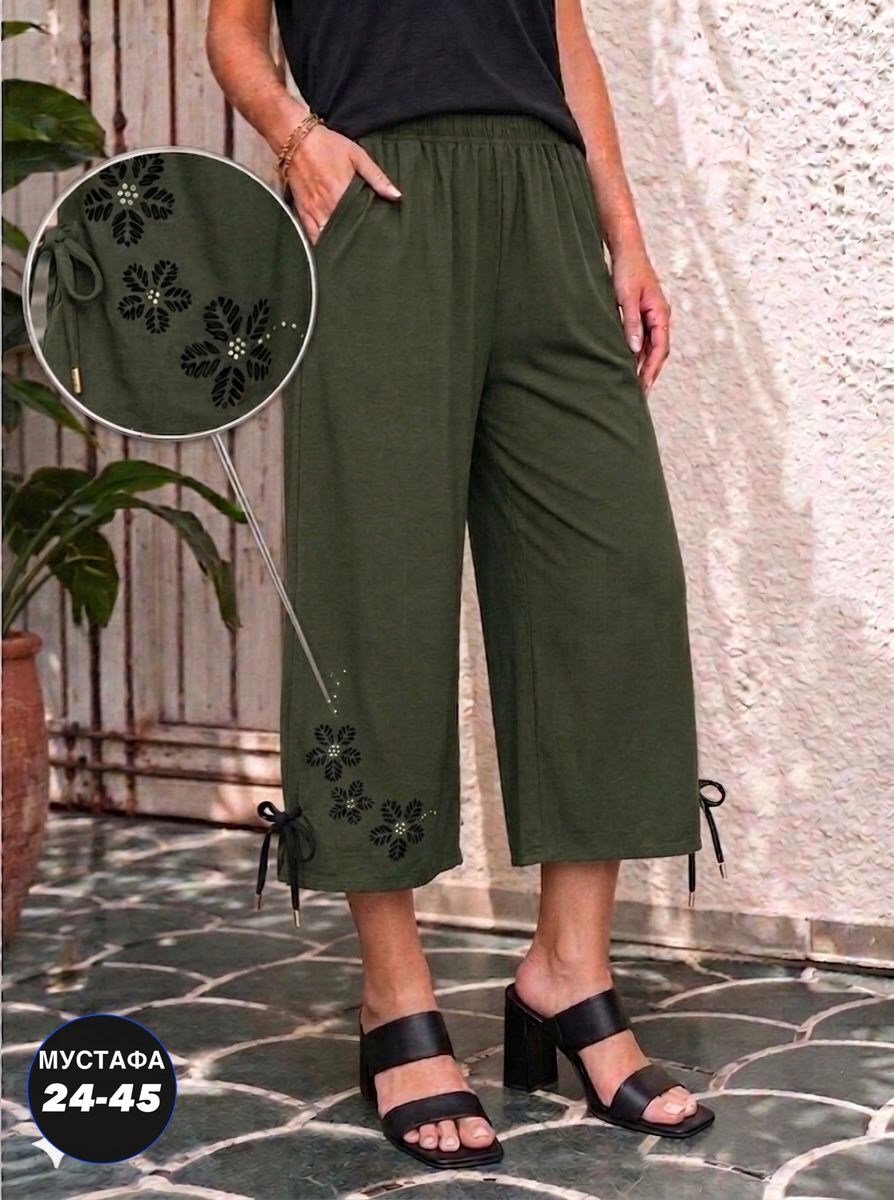 брюки свободные,капри брюки,широкие брюки,брюки женские,летние брюки