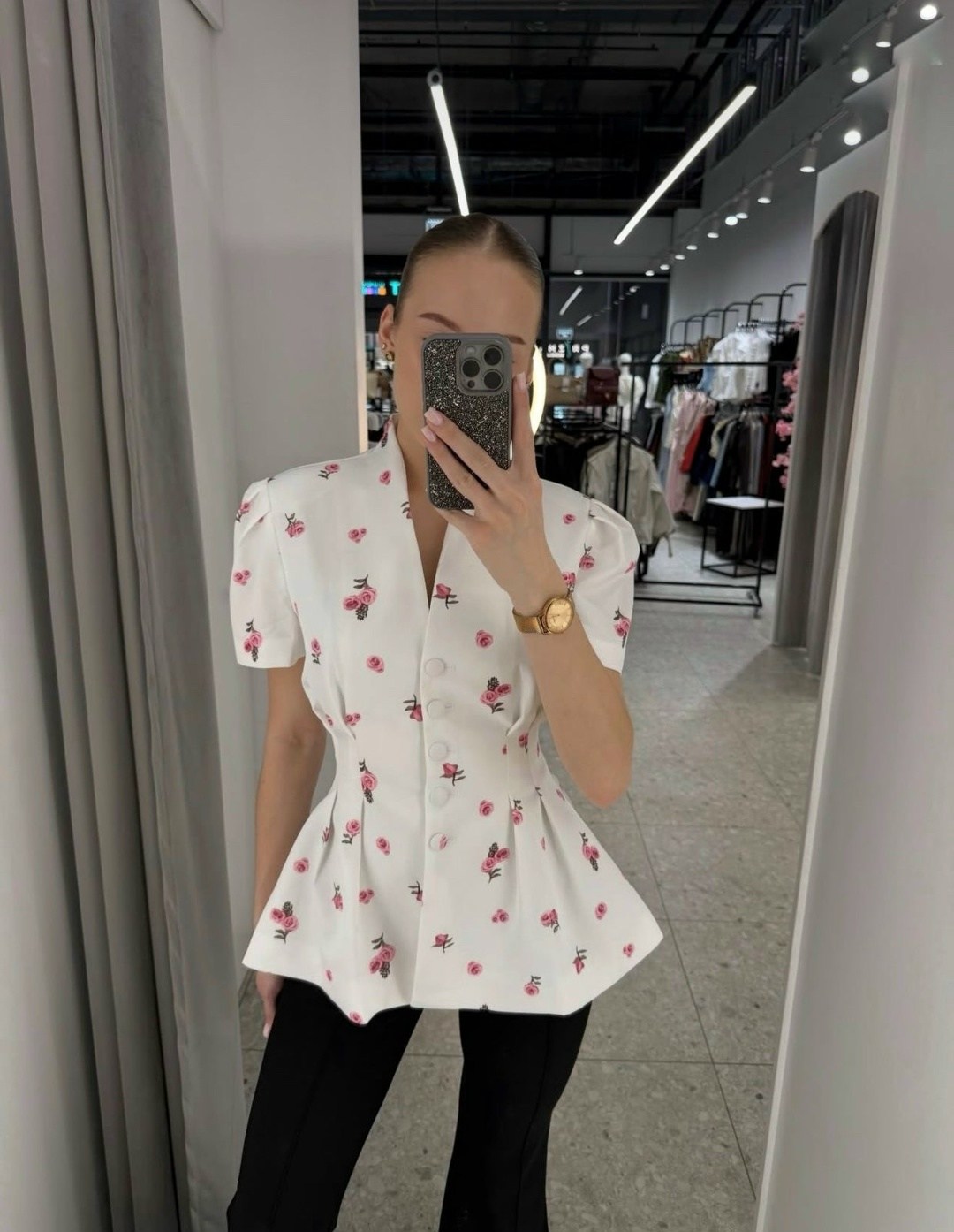 блузка стильная,блузка модная,женская блузка,блуза,блузка с принтом