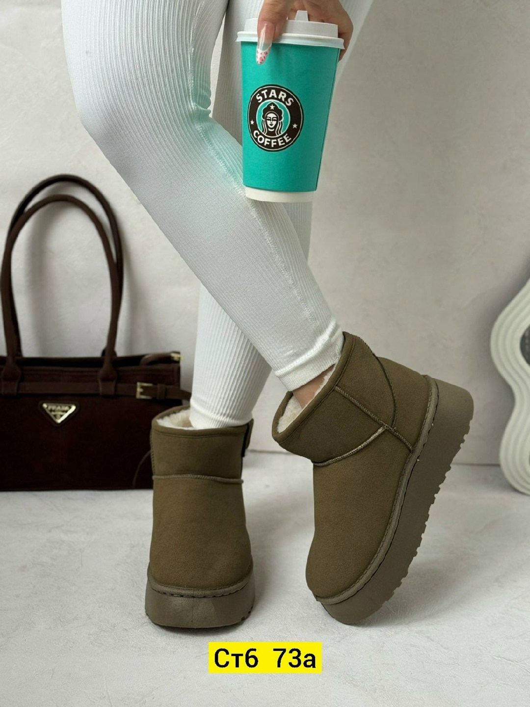 ,женские угги,женская  зимняя,теплая ,укороченные угги