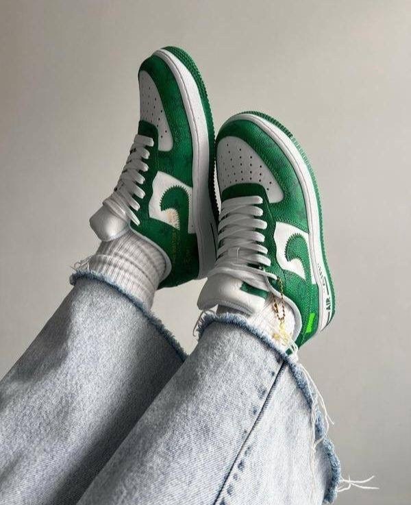 кроссовки,кросcовки nike air force 1,nike air force 1,nike air force 1 low,кроссовки зеленые