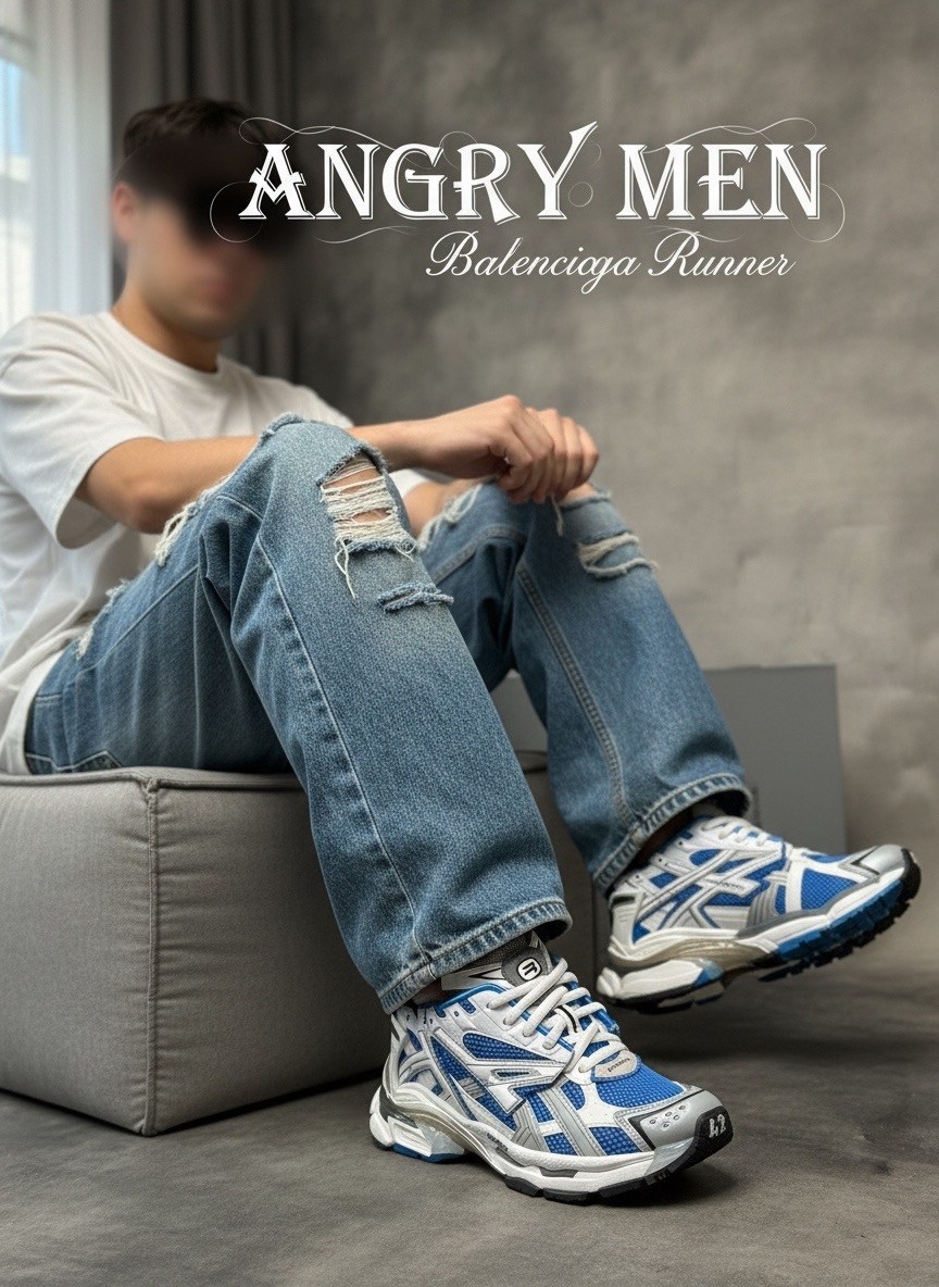 кроссовки balenciaga,мужские кроссовки balenciaga runner черный серый,кроссовки баленсиага серебряные мужские,модные мужские джинсы,кроссовки balenciaga runner