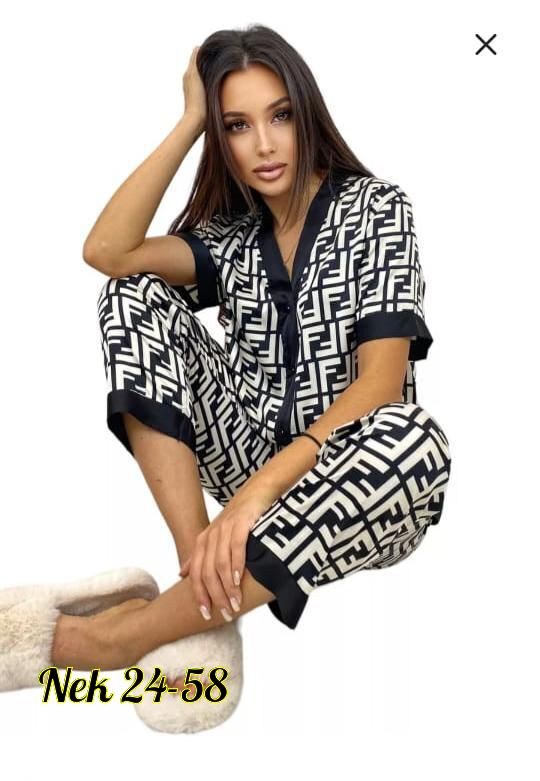 пижама женская,пижама женская со штанами шелковая для сна домашняя,пижама со штанами шелковая с рубашкой,пижама со штанами и рубашкой домашняя комплект victoria's secret,пижама шелкова со штанами