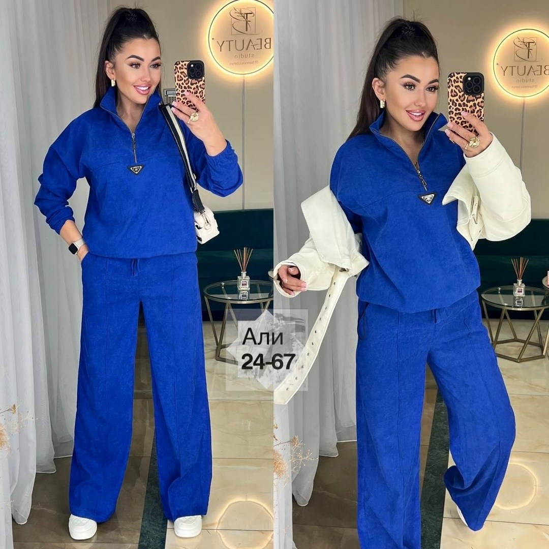 костюм двойка вельвет,костюм женский,велюровый костюм,костюм на флисе,костюм микровельвет голубой