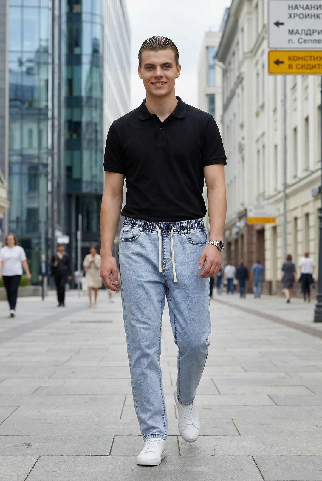 джинсы мужские,джоггеры джинсовые,джинсы джоггеры,серые джоггеры,джинсы бананы зауженные