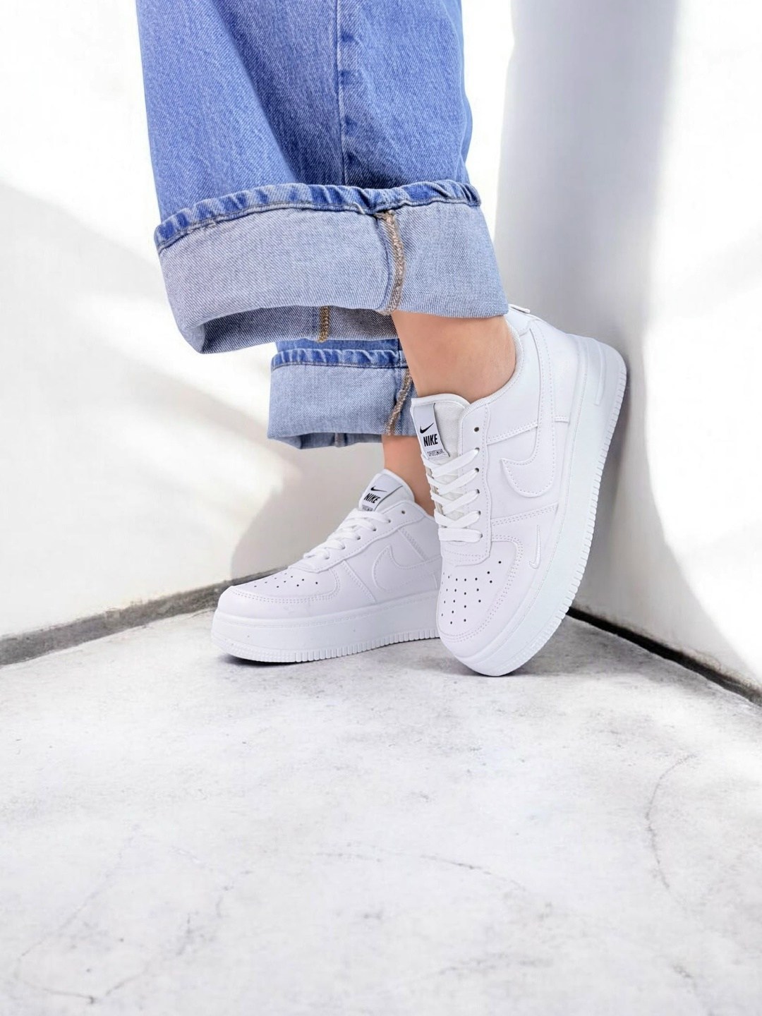 кроссовки найк женские белые,кроссовки женские белые,кроссовки nike air force 1 форсы белые кеды,кросcовки nike air force 1,реплика кроссовки найк женские