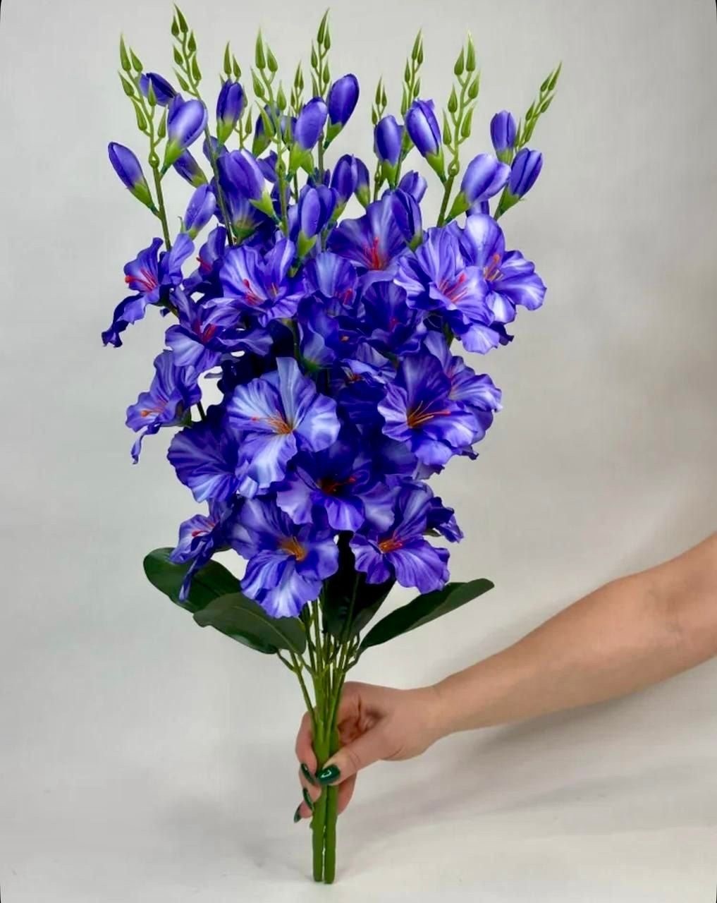 гладиолусы искусственные,искусственные цветы гладиолусы,букет гладиолуса желтый,желтые гладиолусы,искусственные цветы гладиолусы для декора