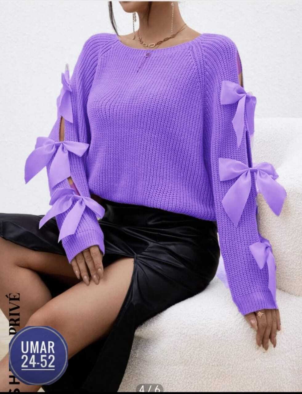 модный вязаный свитер с бантом и рукавами реглан,вязаная кофта с бантиком в рукавах,вязаный женский свитер с длинным рукавом и бантом,женский свитер с бантом,модные вязаные свитера