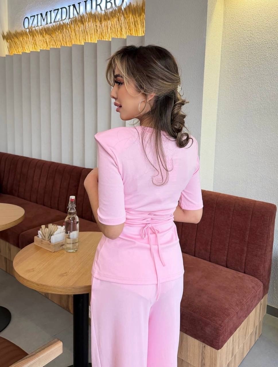 костюм повседневный,женский костюм,брючный трикотажный костюм,костюм трикотажный,летний костюм