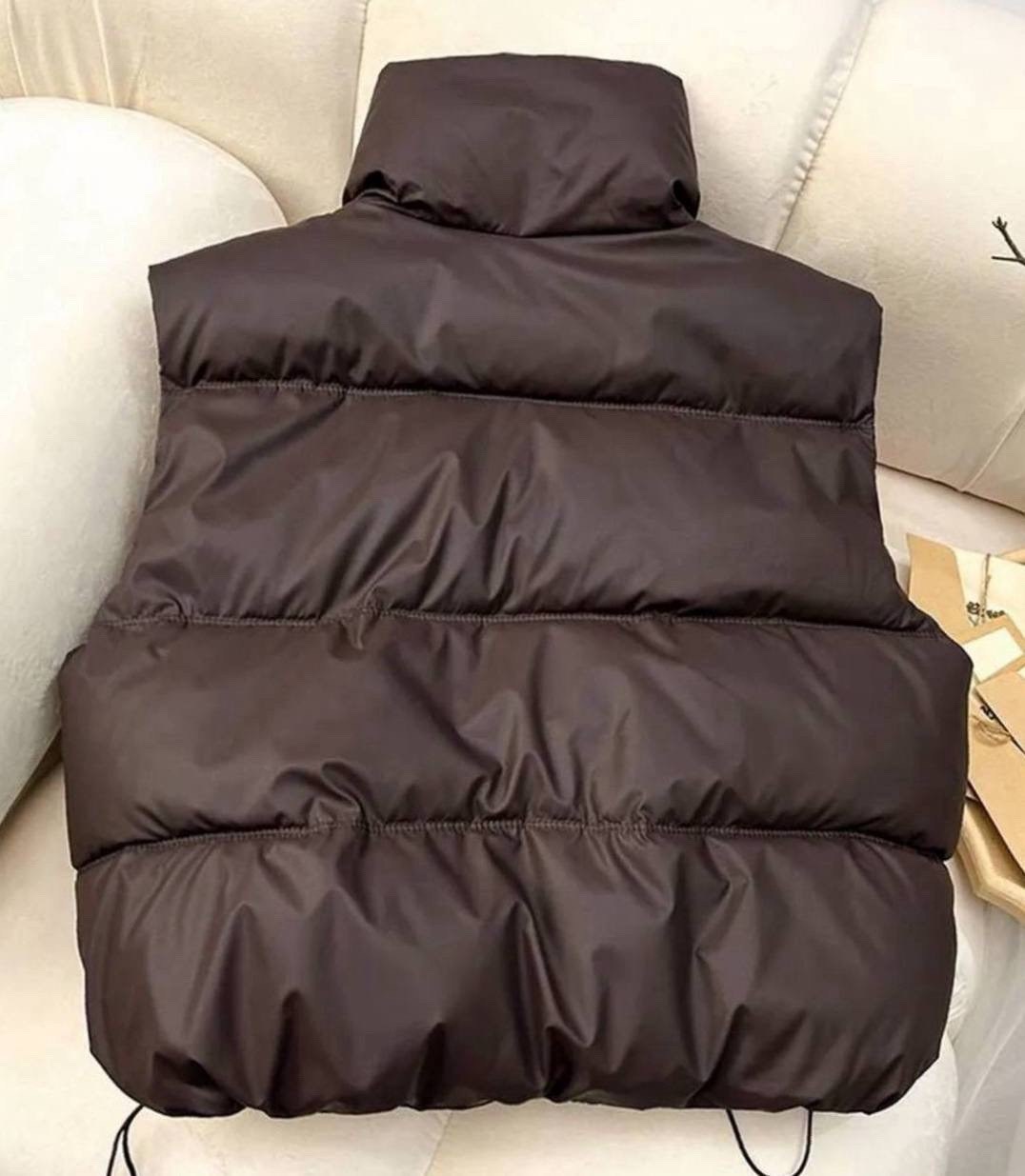 жилет женский черный,жилет женский,пуховой жилет,жилет утепленный,жилетка женская