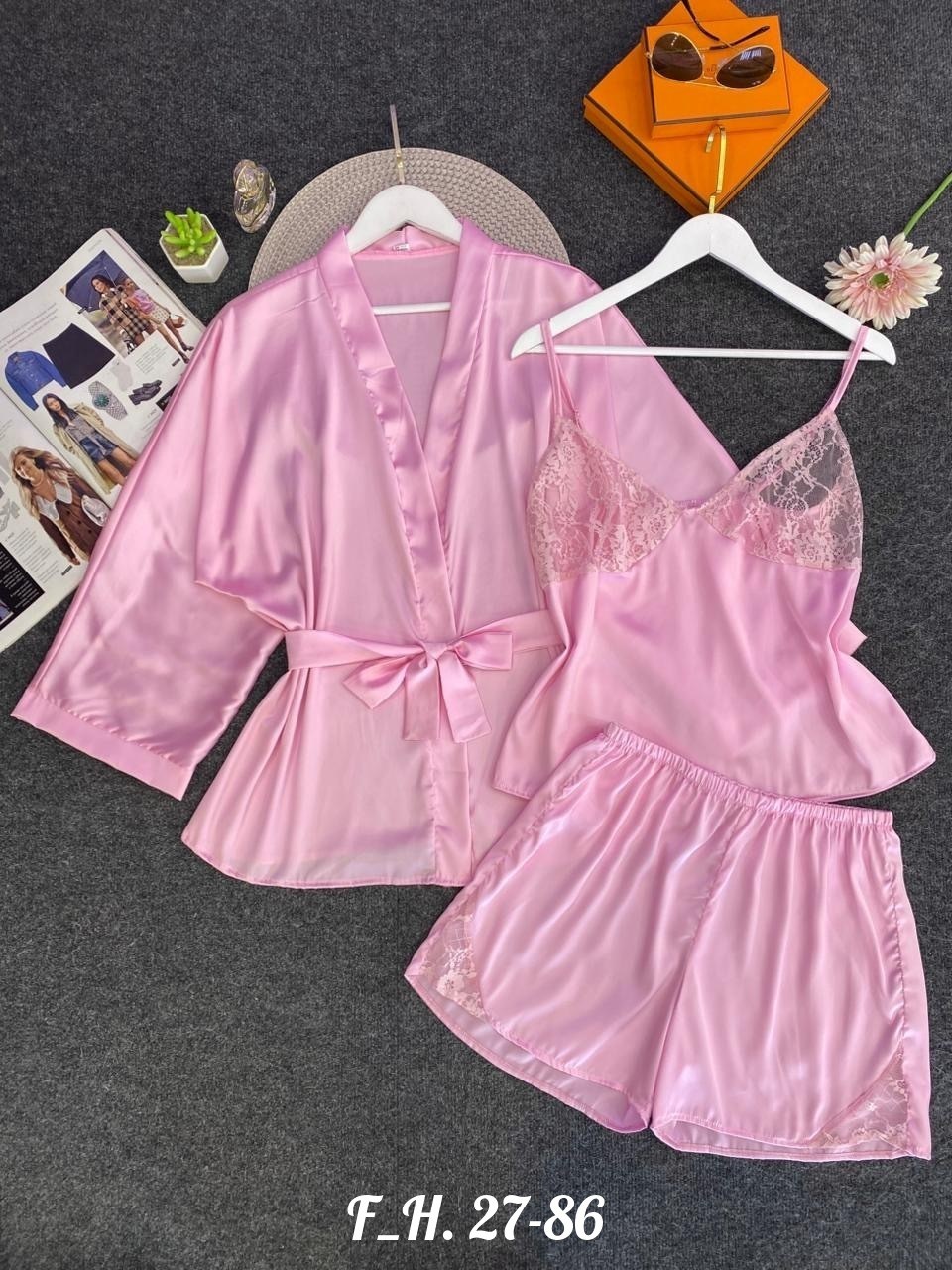 халат неглиже,халат розовый,пеньюар,шелковый женский халат,женские халаты