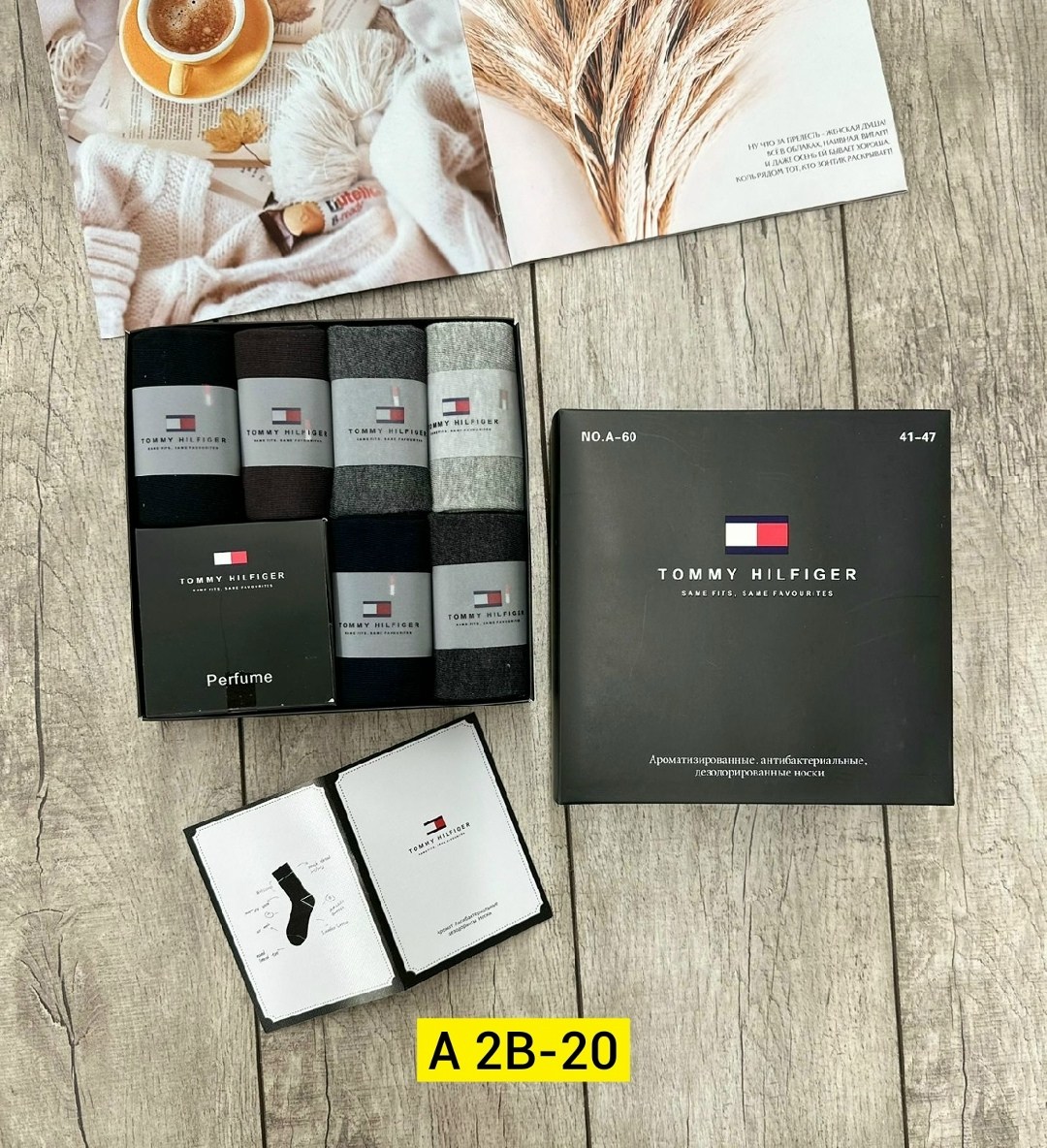 комплект носков tommy hilfiger 6 пар,комплект носков tommy hilfiger,комплект носки мужские,носки мужские подарочные,носки мужские набор