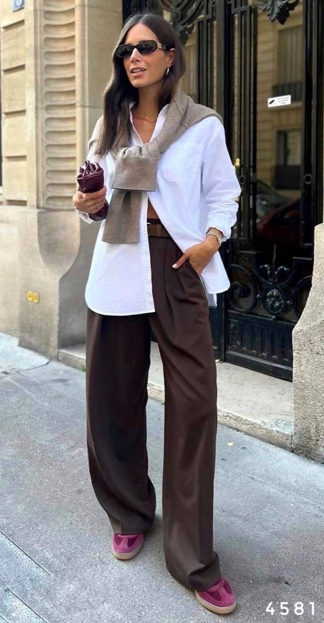 комбинезон брючный палаццо,брюки палаццо,стильные наряды,черные брюки,брюки стиль