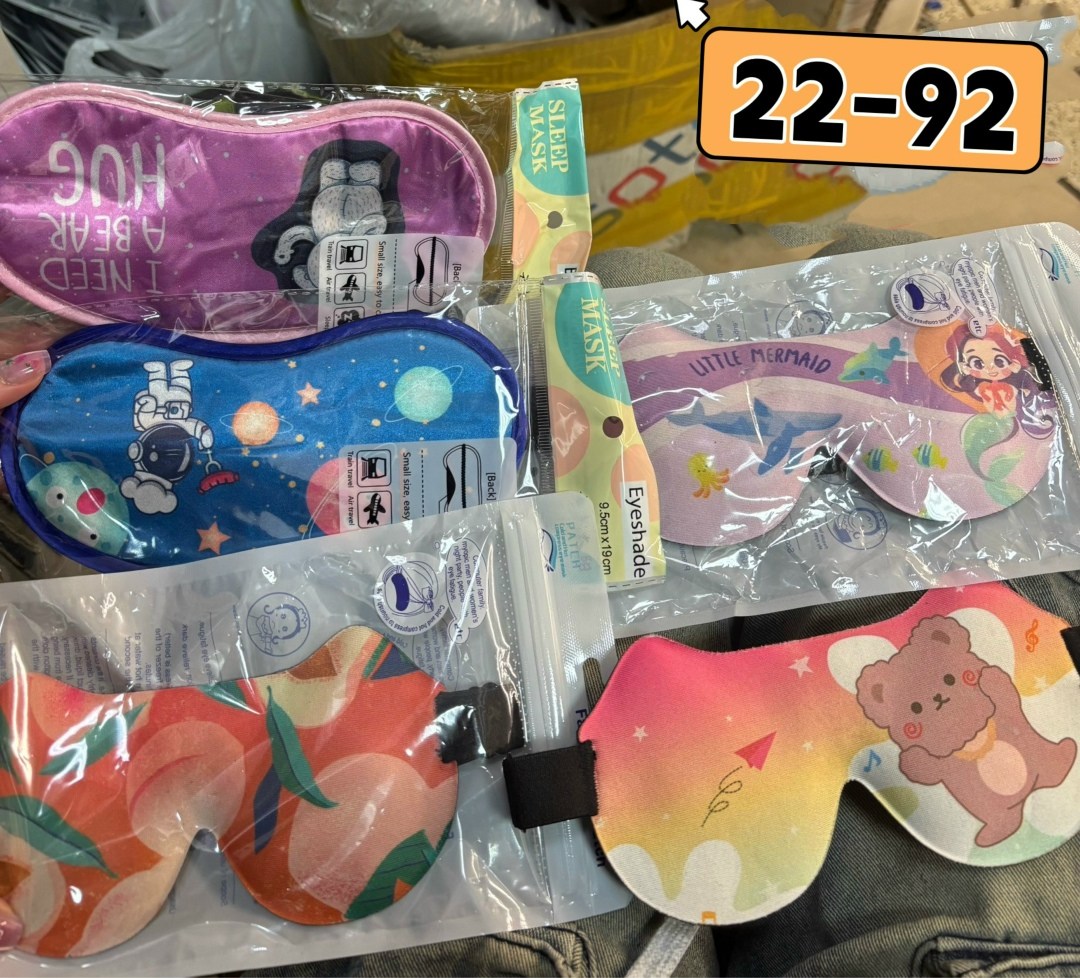 детская маска для сна,маска для сна,маска для сна с рисунком,onlitop маска для сна,мягкая маска для сна