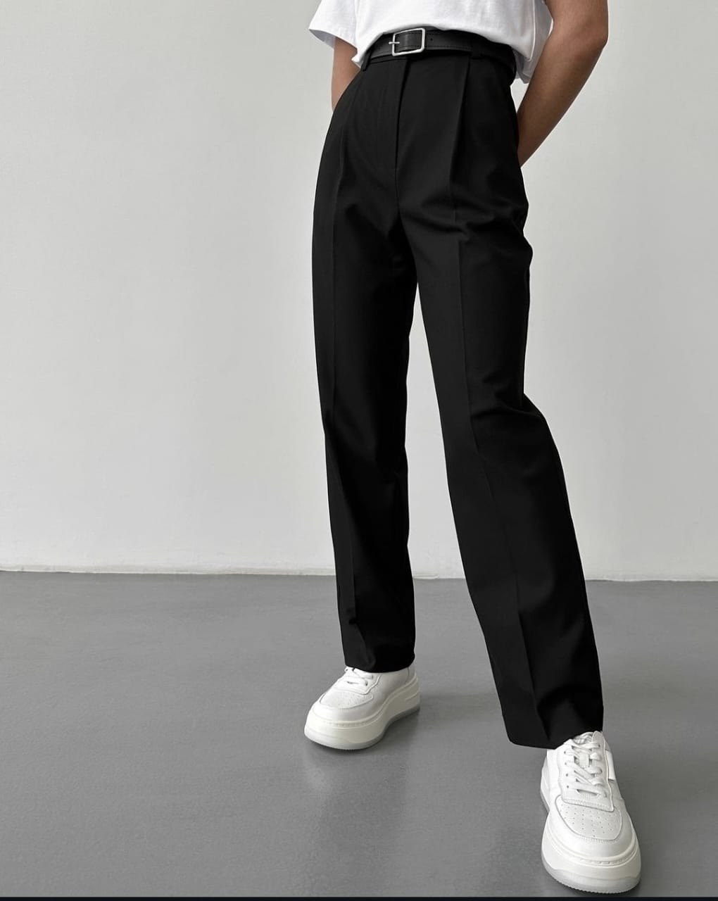 модные брюки,брюки широкие,серые широкие брюки,брюки капри в базовых цветах,прямые брюки