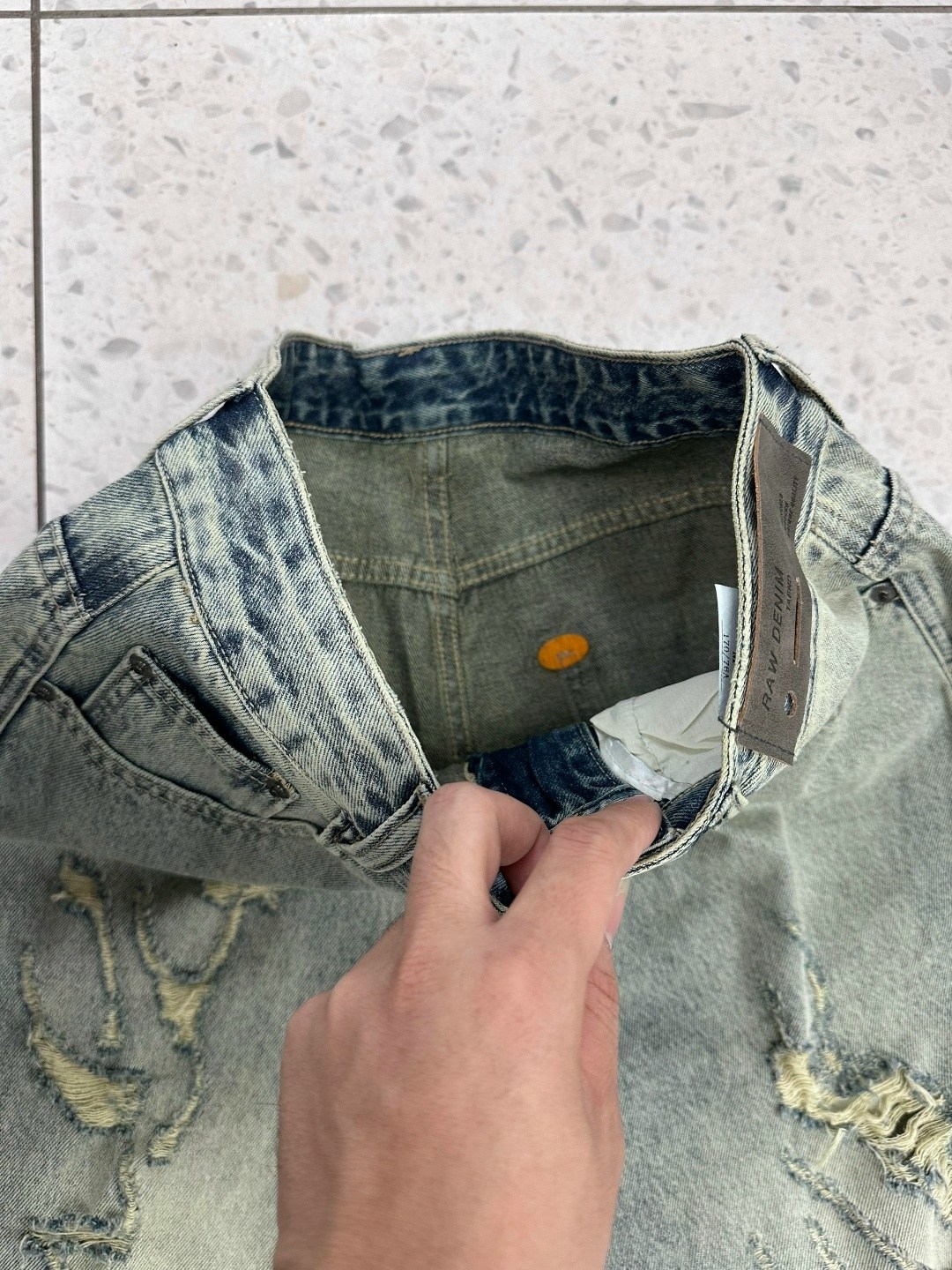 потертые синие рваные джинсы большого размера для мужчин,джинсы мужские широкие,джинсы мужские рваные,мужские джинсы,модные мужские джинсы