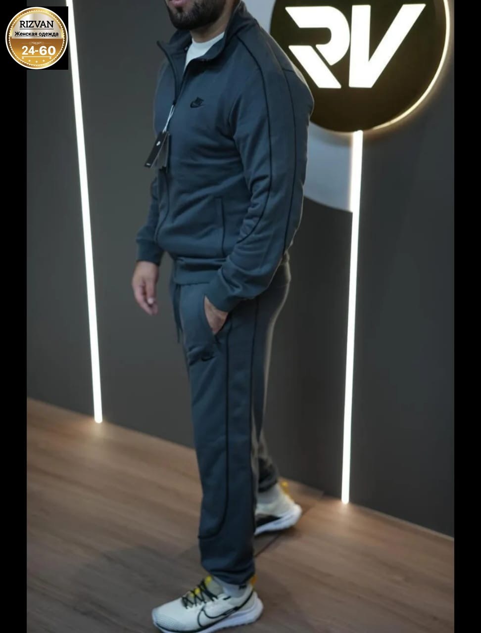 спортивный костюм мужской спортивный костюм,мужские спортивные костюмы,спортивные костюмы для мужчин,спортивные костюм,спортивный костюм теплый rv темно серый king sport suit
