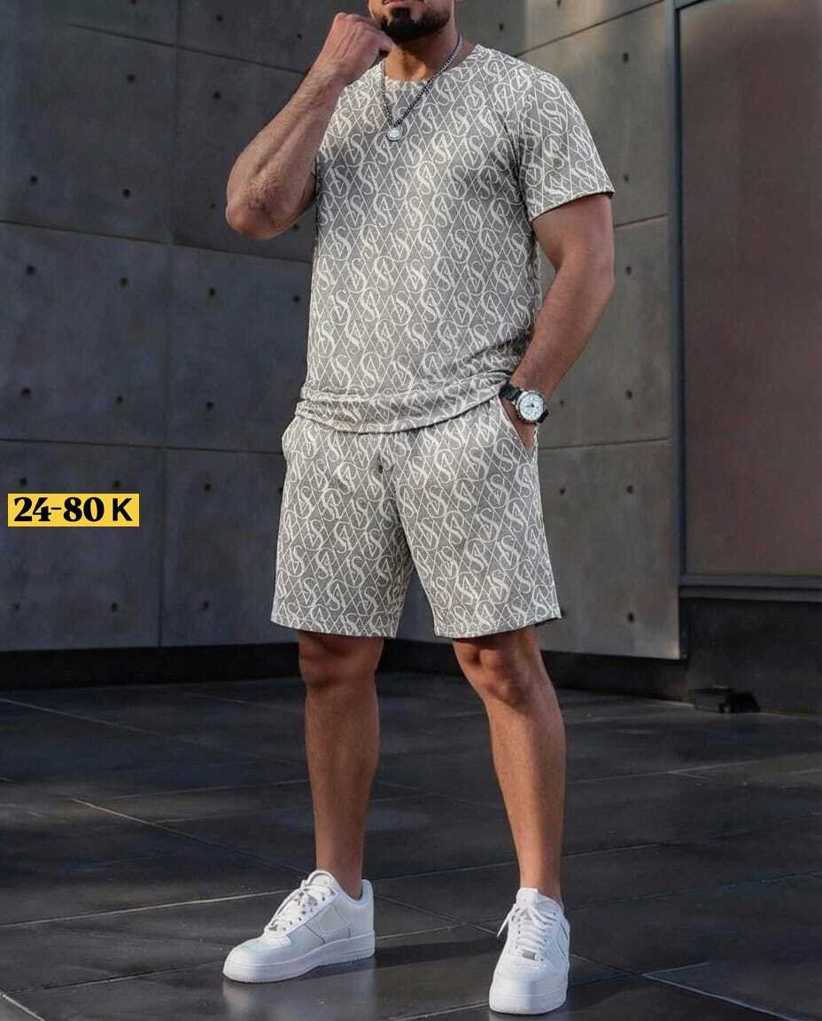 костюм спортивный с шортами мужской,костюм с шортам,повседневный костюм,костюм мужчины,мужская мода