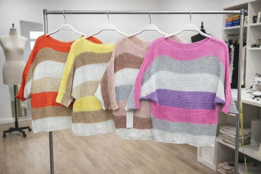 вязаный пуловер,вязаные свитера,вязаные джемпера,джемпер в полоску,свитер модный