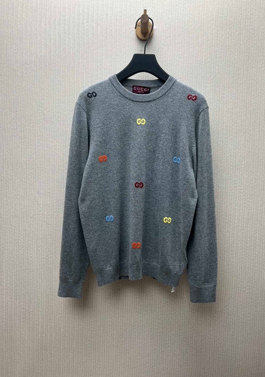 свитер gucci,свитер с вышивкой,свитер,свитер пуловер,джемпер gucci
