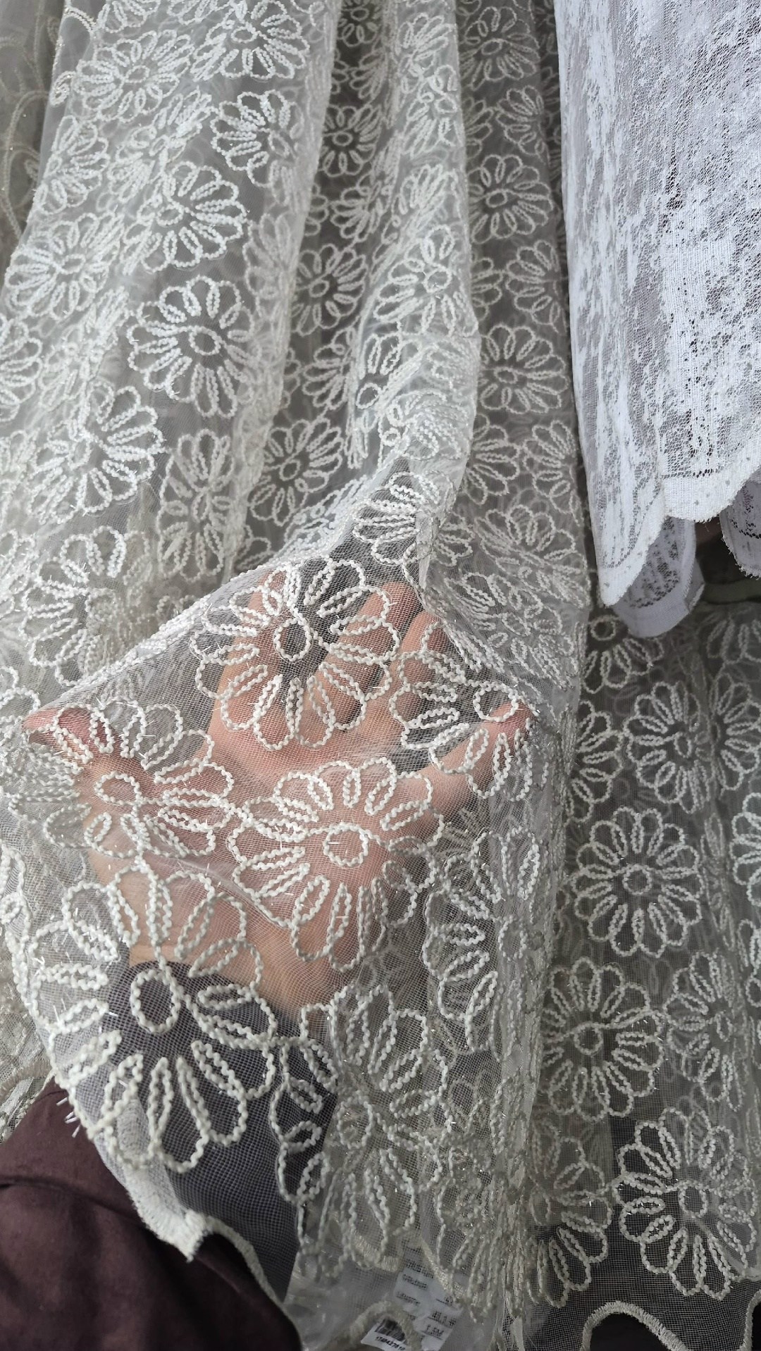 турецкая тюль сетка с вышивкой,тюль с вышивкой,тюль,тюль сетка вышивка "праздник" высота 300 см,сетка с вышивкой