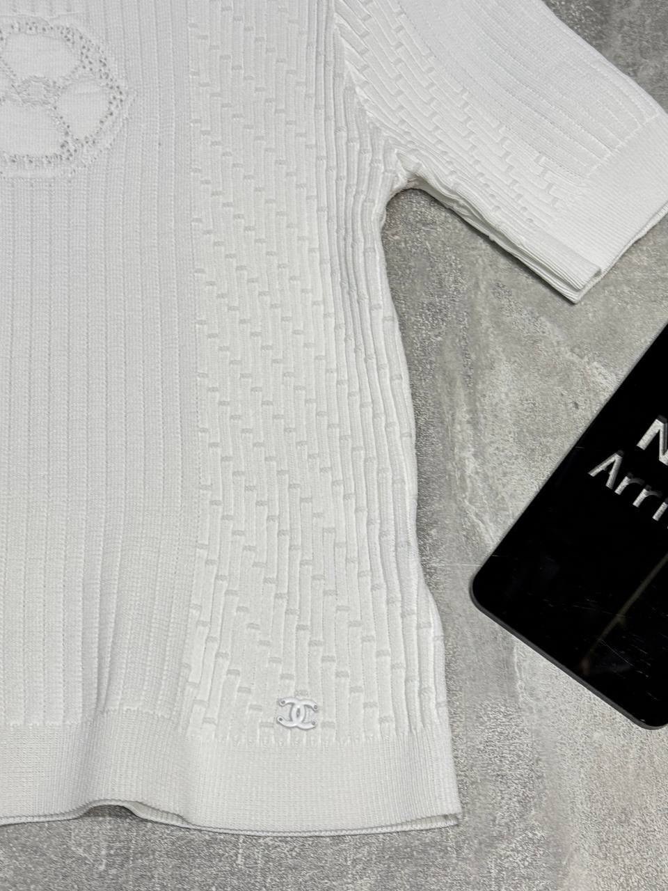 женский джемпер,женская кофта,футболки женская,футболка шанель,вязаная футболка