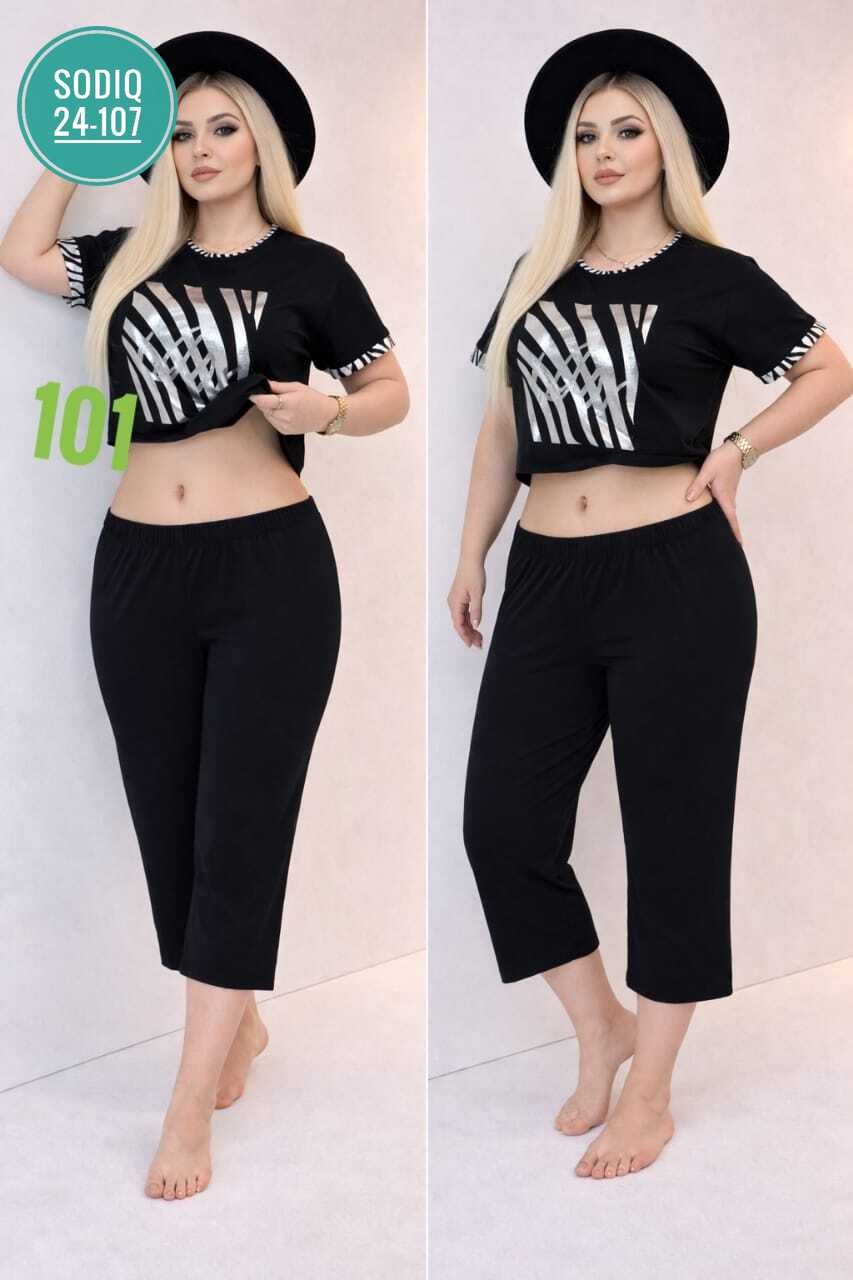 женская пижама с бриджами,пижама женская,пижама женская со штанами бриджами,пижама с бриджами,пижама с бриджами большие размеры