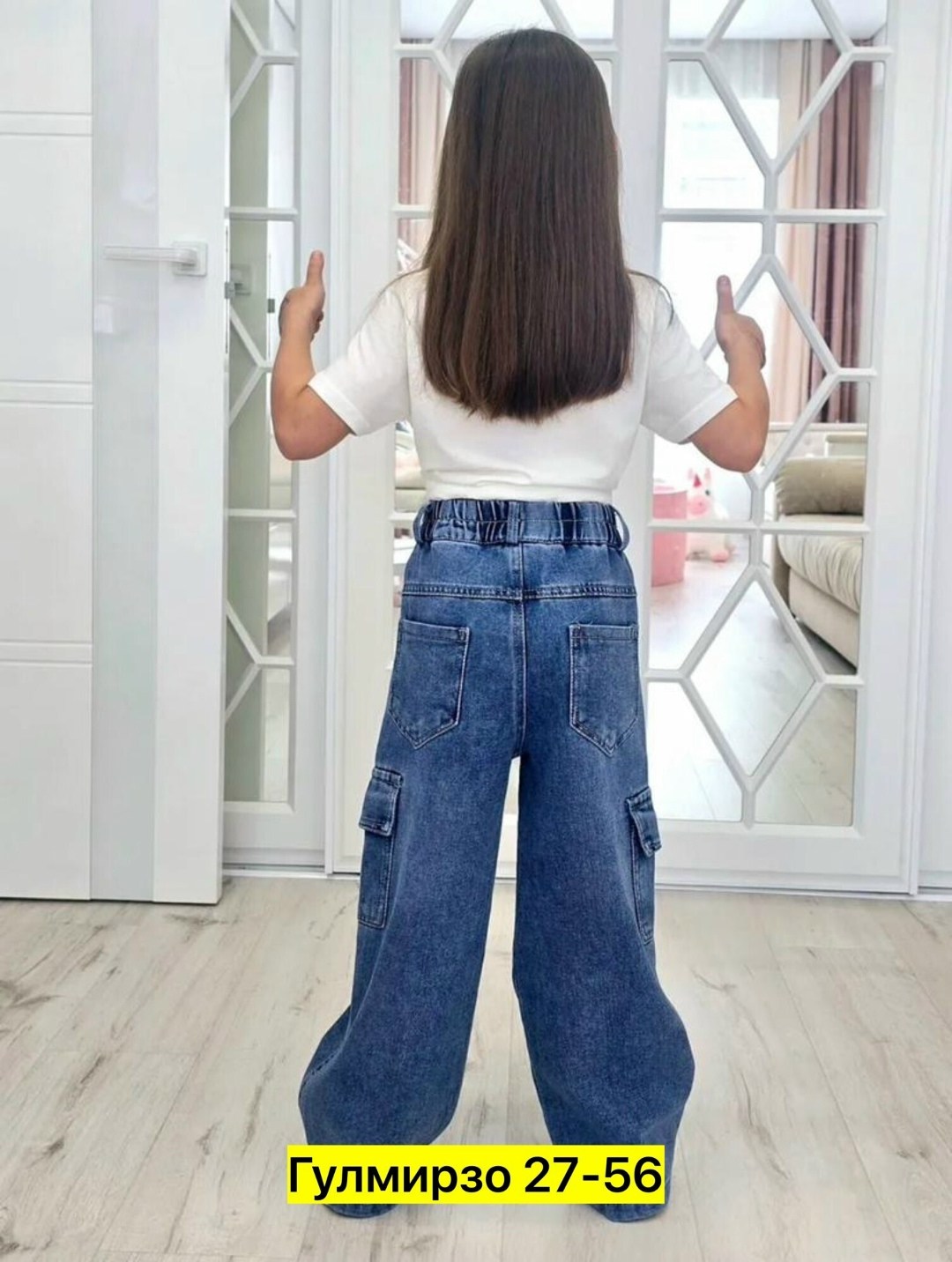 джинсы для девочек,джинсы карго широкие подростковые mili bo_wear,джинсы широкие,модные джинсы,джинсы для детей