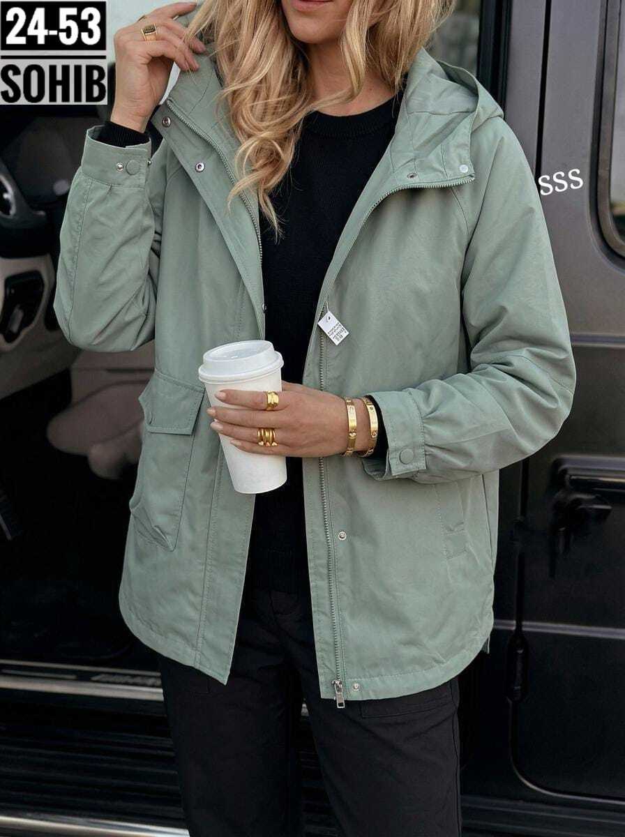 ветровка удлиненная с капюшоном,ветровка женская,женская куртка,куртка демисезонная,модная куртка