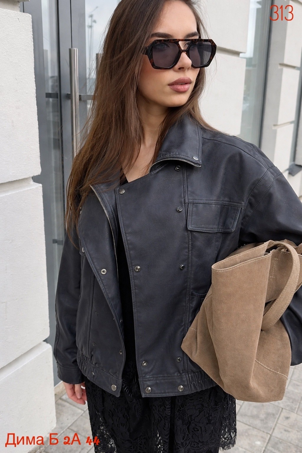 косуха кожаная куртка оверсайз saint shine,куртка замшевая,куртка замшевая женская,женская куртка,женская куртка из экокожи