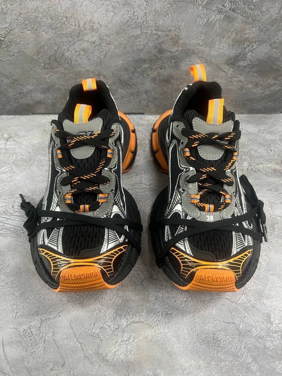 кроссовки balenciaga,кроссовки track 2 trainer orange black balenciaga,кроссовки 3 xl balenciaga,balenciaga ,balenciaga 3xl sneaker black orange