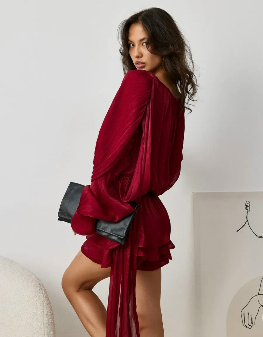 платье,платье с оборками,стильные наряды,платье мода,женское платье с оборками