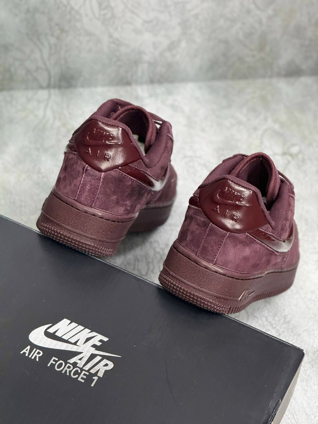 nike air force 1 low цвет бордовый,кроссовки nike air force 1 low цвет бордовый,nike air force 1 '07,nike air force 1 low,кроссовки nike air force 1