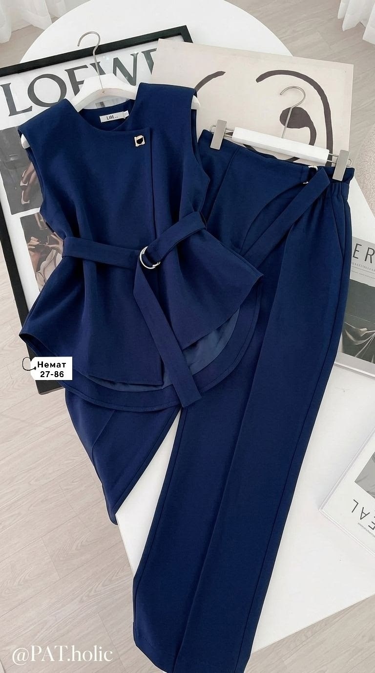 костюм asv 2550 синий,костюм классический,костюм брючной,брючный костюм женский,женский костюм