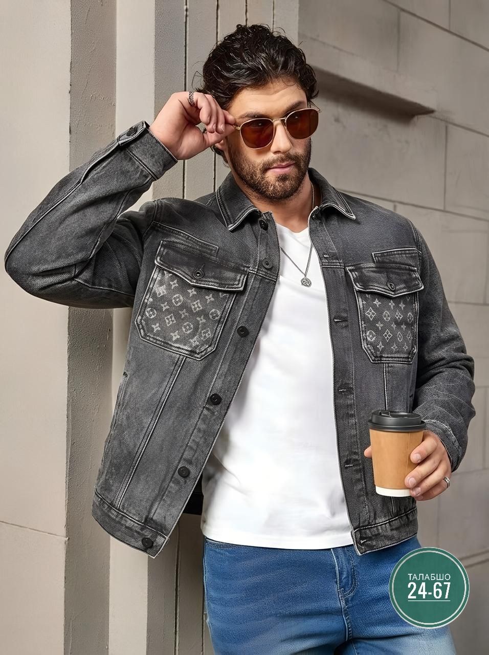 мужская джинсовая куртка,джинсовая куртка,джинсовая куртка мужская джинсовка турция,серая джинсовая куртка,куртка джинсовая классическая