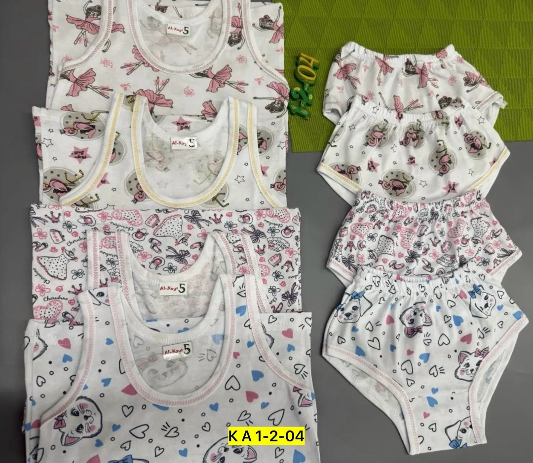 комплект детского нижнего белья,комплект детский девочка (майка, трусы) № uz025,комплект майка трусы,комплект майка трусы для девочки,белье детское комплект