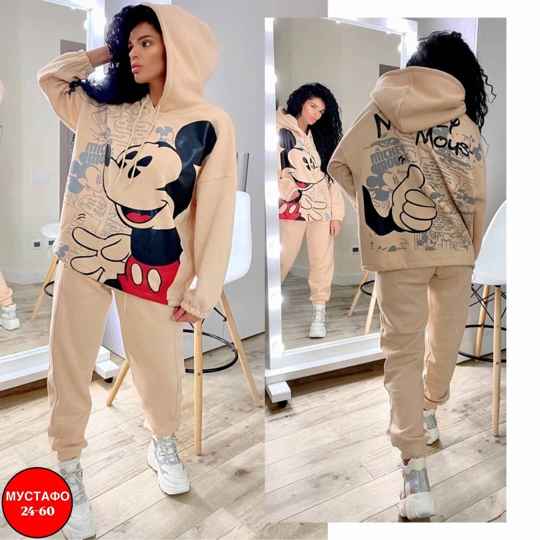 спортивный костюм с микки маусом женский,cпортивный костюм теплый,спортивный костюм микимаус женский,женский спортивный костюм на флисе,cпортивный костюм женский теплый