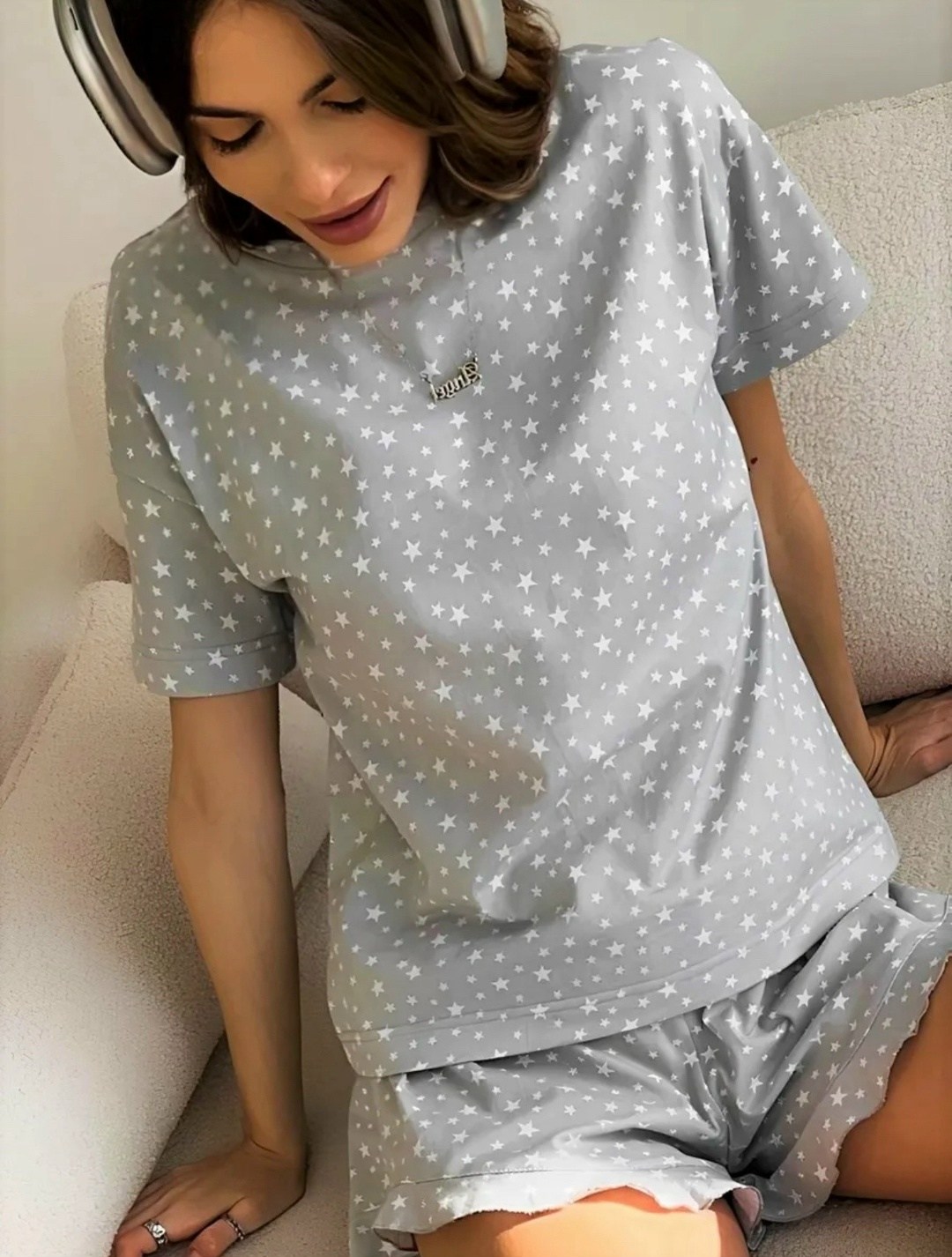 пижама женская,пижама женская с шортам,пижама с шортами и футболкой,комплект пижама,пижама с шортами laik moll