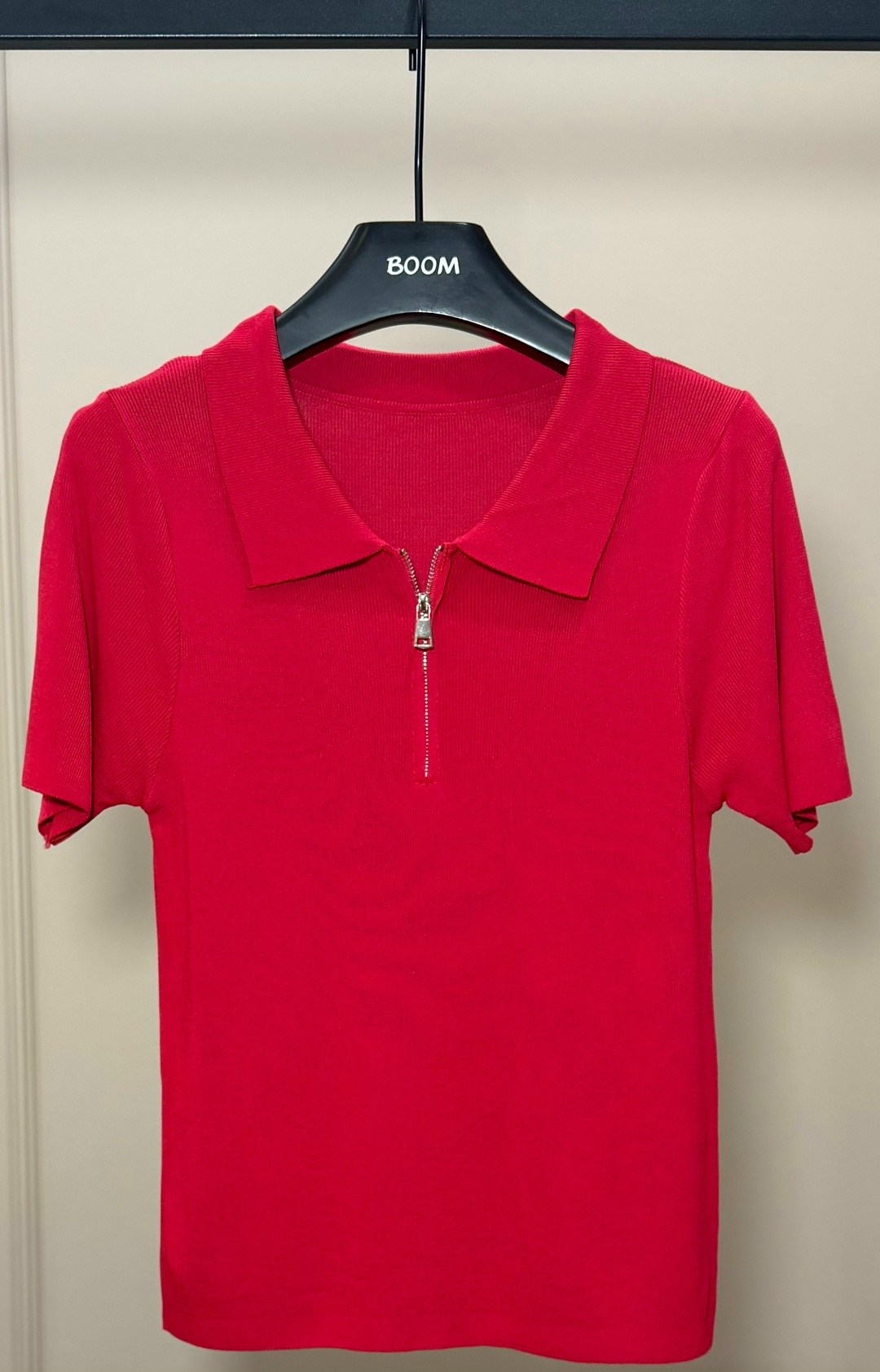 женская кофта,джемпер поло,розовый джемпер,джемпер в рубчик,джемпер в рубчик с молнией