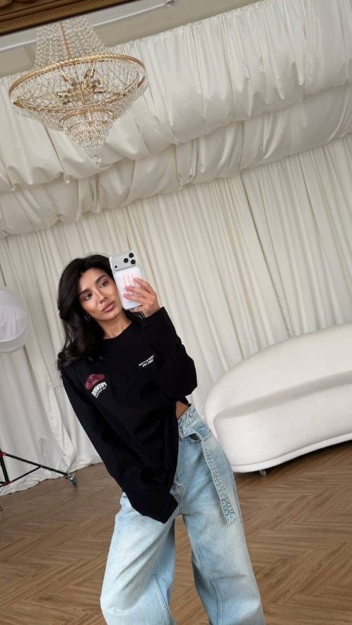 свитшот свободного кроя,cвитшот оверсайз,оверсайз худи,свитшот