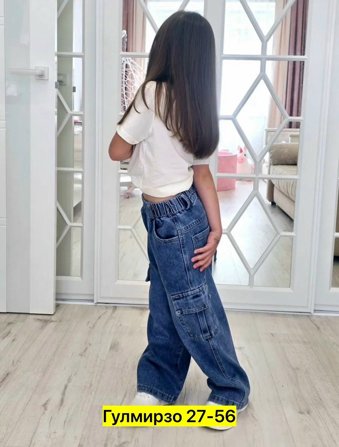 джинсы для девочек,джинсы карго широкие подростковые mili bo_wear,джинсы широкие,модные джинсы,джинсы для детей