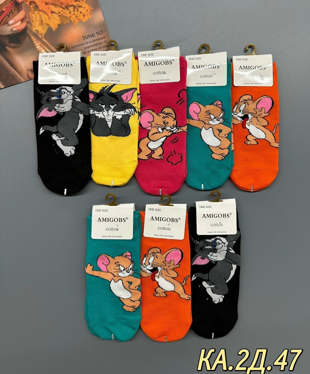 носки том и джерри,комплект носки женские,носки комплект,женские носки,носки amigobs