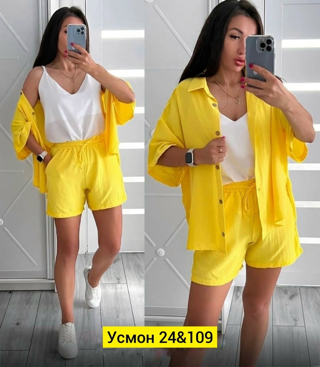 костюм двойка женский с шортами,летний костюм шорты,женские летние костюмы,летние костюмы,костюм желтый